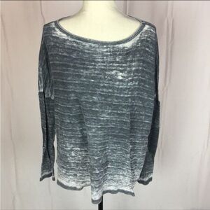 GO couture gray sweater